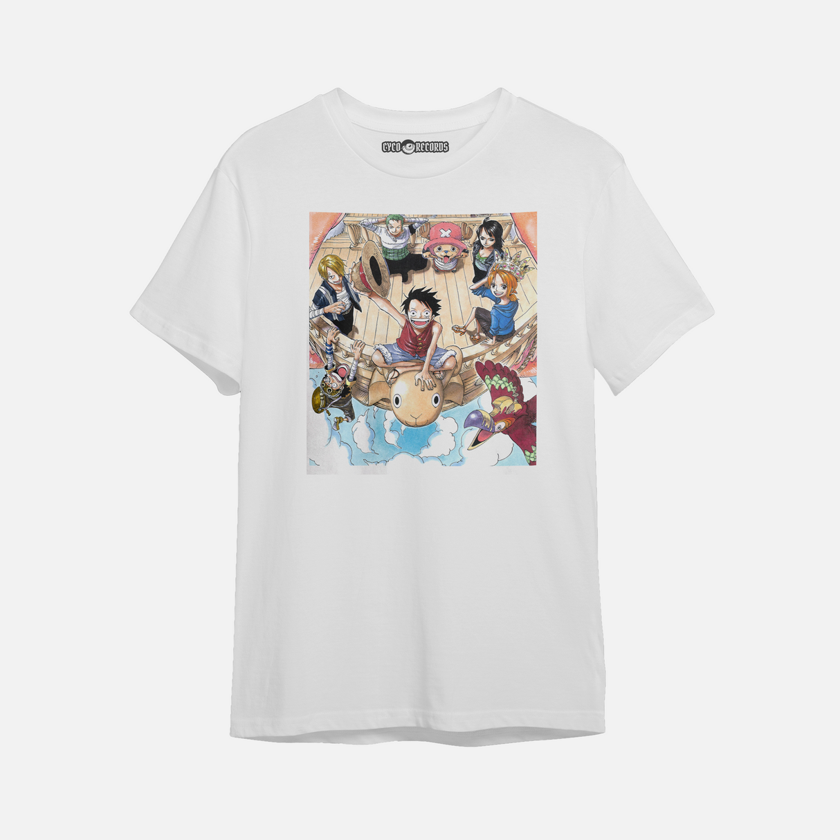 One Piece - Mugiwaras Barco Poster - Polera
