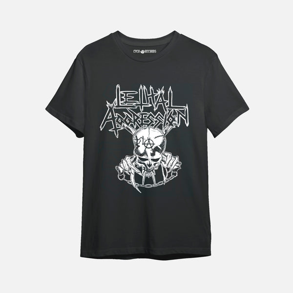 Lethal Aggresion - Logo - Polera