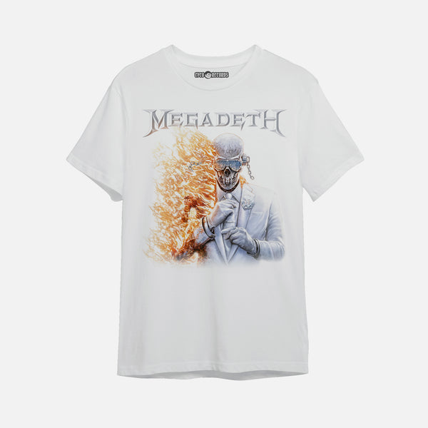 Megadeth - Megadeth Blanca - Polera