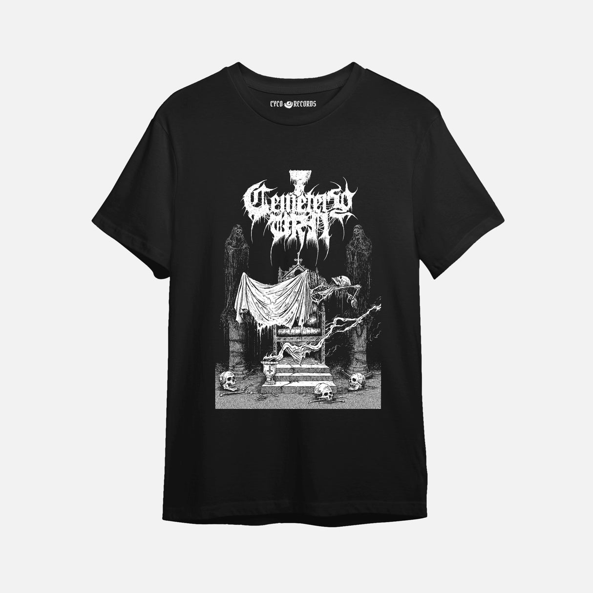 Cemetery Urn - Skeleton - Polera