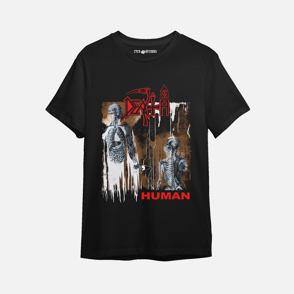 Death - Human Vintage - Polera