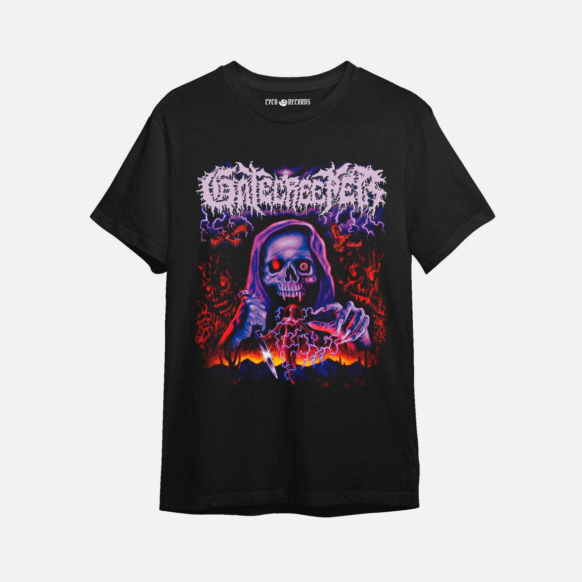 Gatecreeper - Skull and Woman - Polera