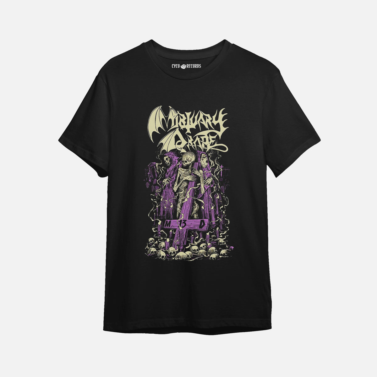 Mortuary Drape - Cross - Polera