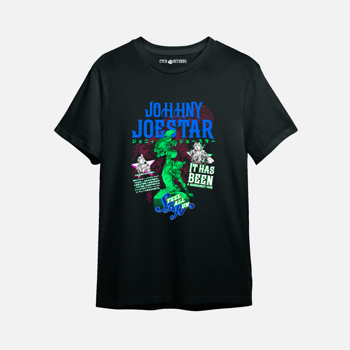 Steel Ball Run - Johnny Joestar jojos - Polera