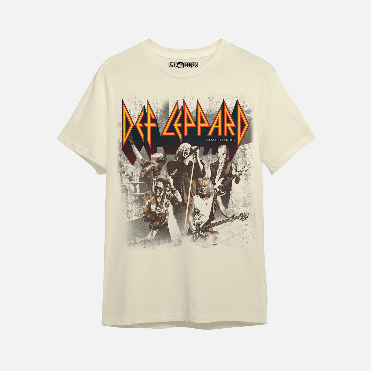 Def Leppard - Live 2026 - Polera