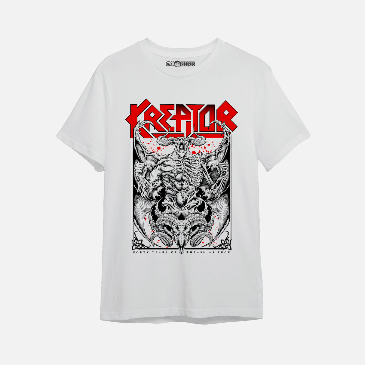 Kreator - 40 years  - Polera