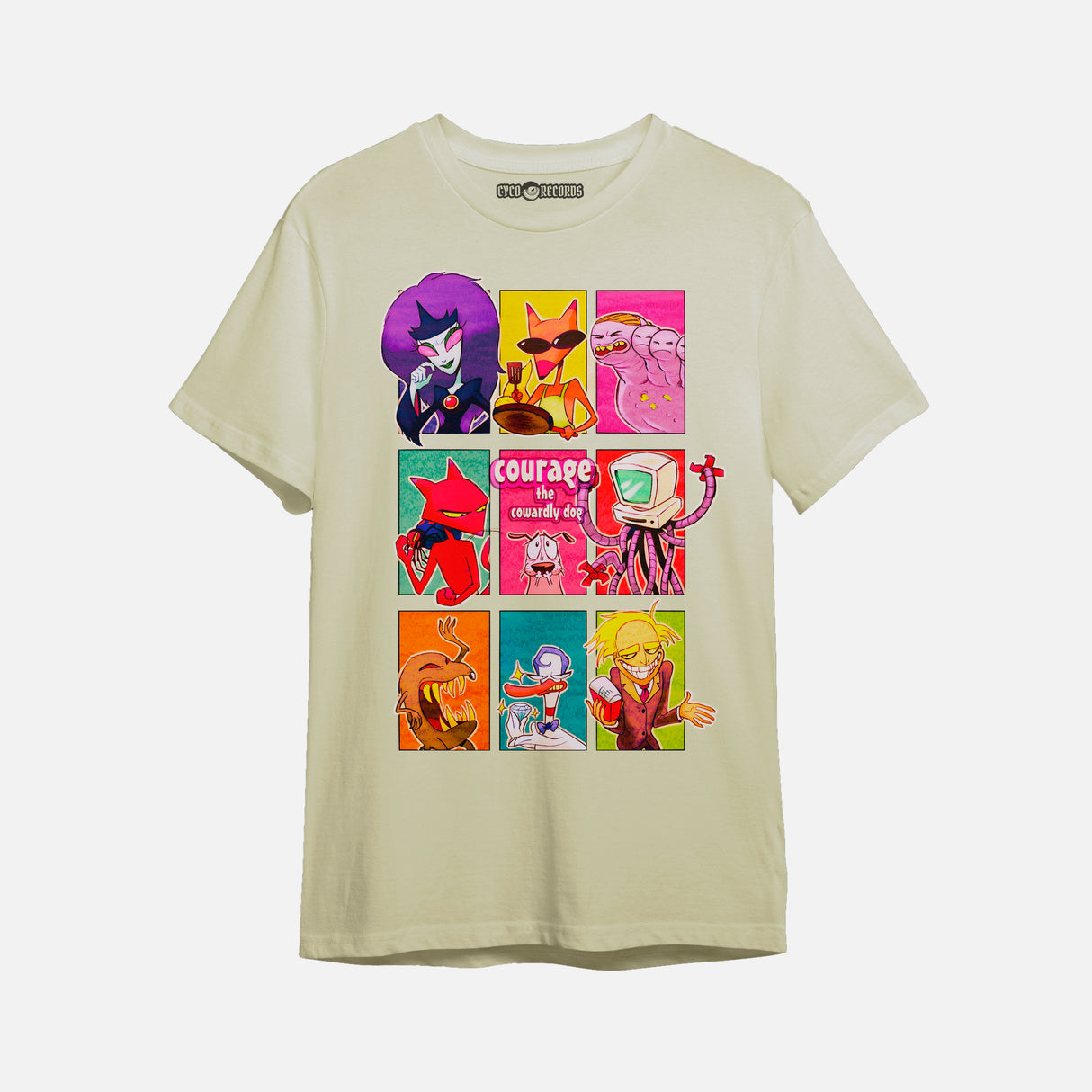 Coraje el perro Cobarde - Enemigos - Polera