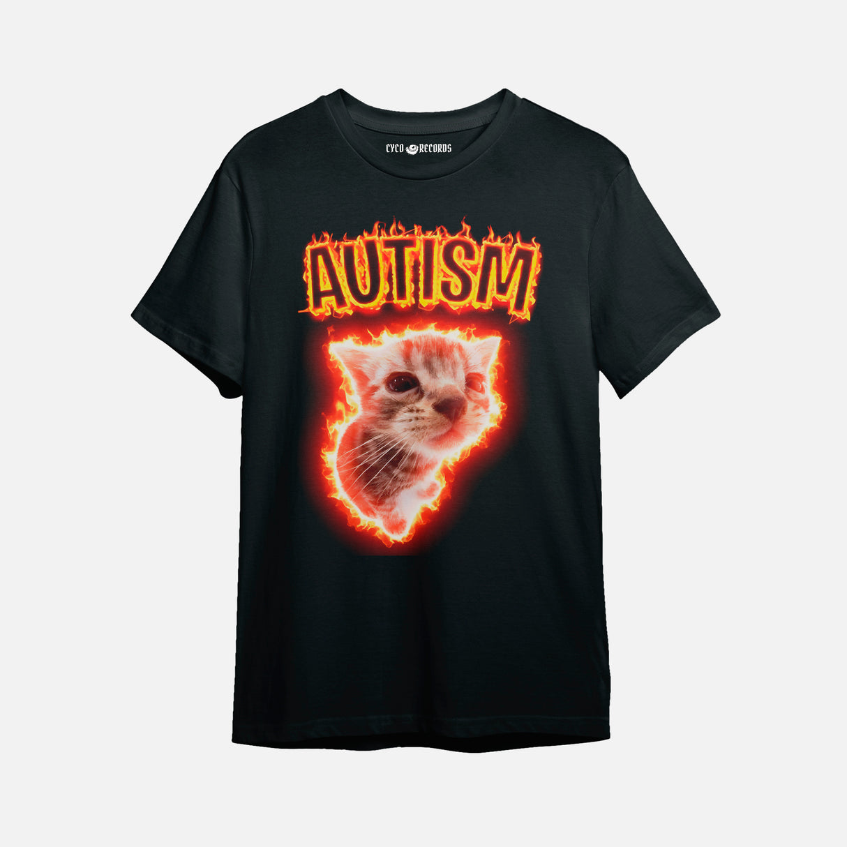 Gatos - Autism Fuego - Polera