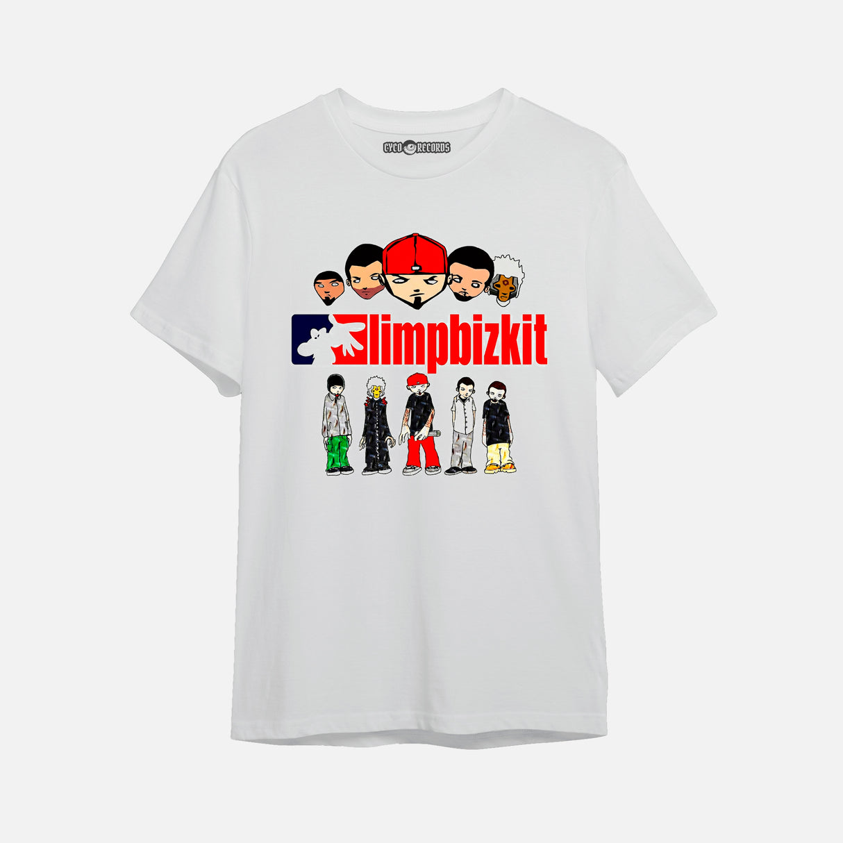 LIMP BIZKIT - TOON BOOTLEG - Polera Blanca