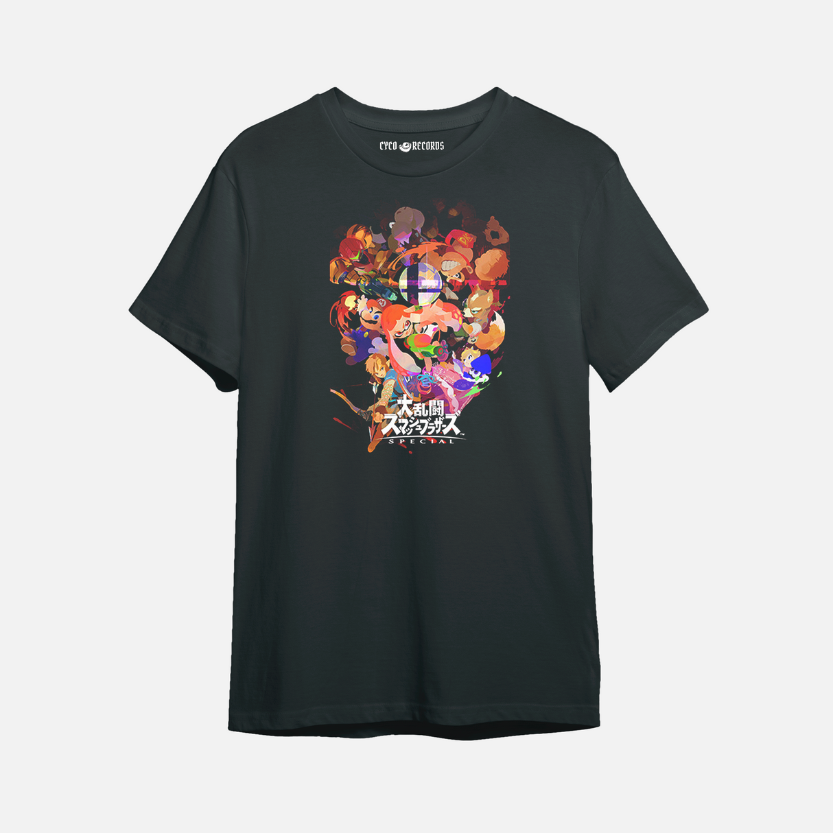 Smash Bros Todos Personajes - Cyco Records - Polera