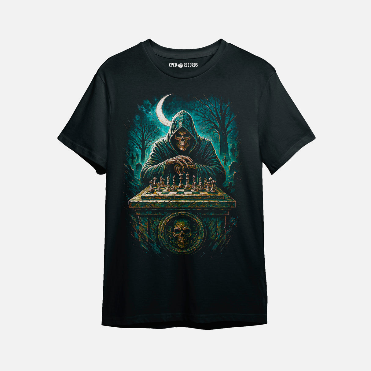Calavera - Ajedrez - Polera