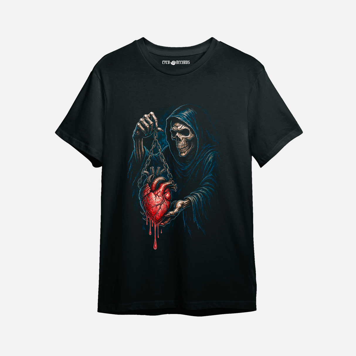 Calavera - Corazon - Polera