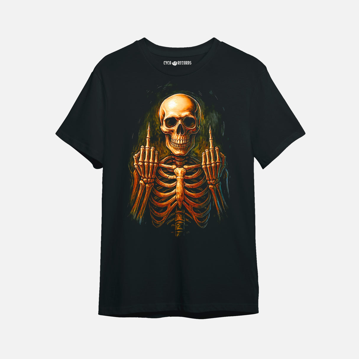 Calavera - Dedos - Polera