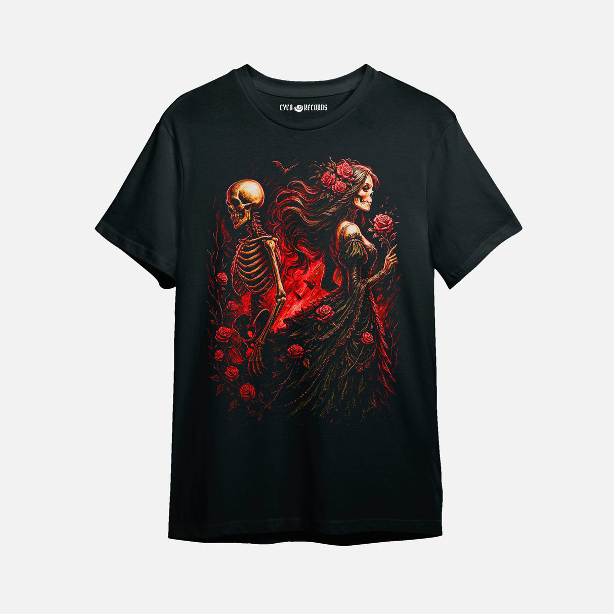 Calavera - Esqueleto Pareja - Polera
