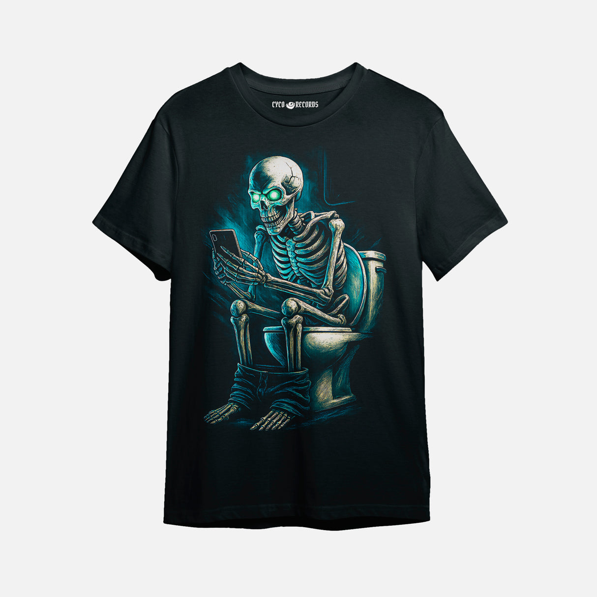 Calavera - Esqueleto WC - Polera