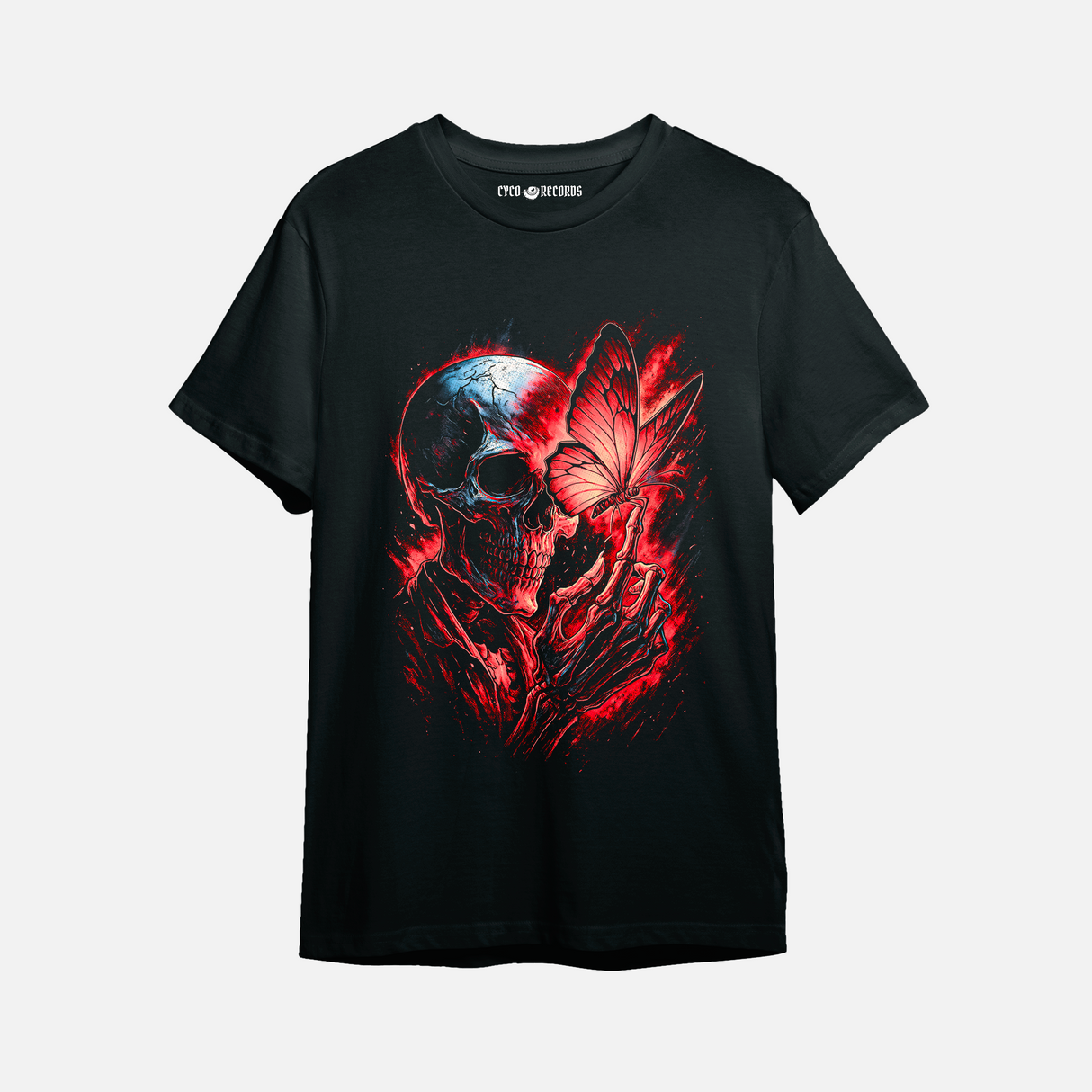 Calavera - Mariposa - Polera