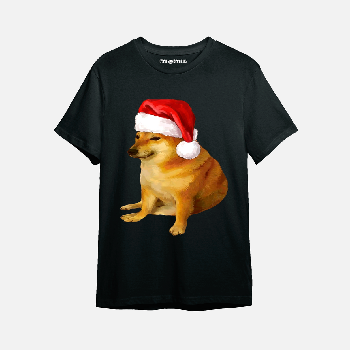 Meme - Cheems Navidad - Polera