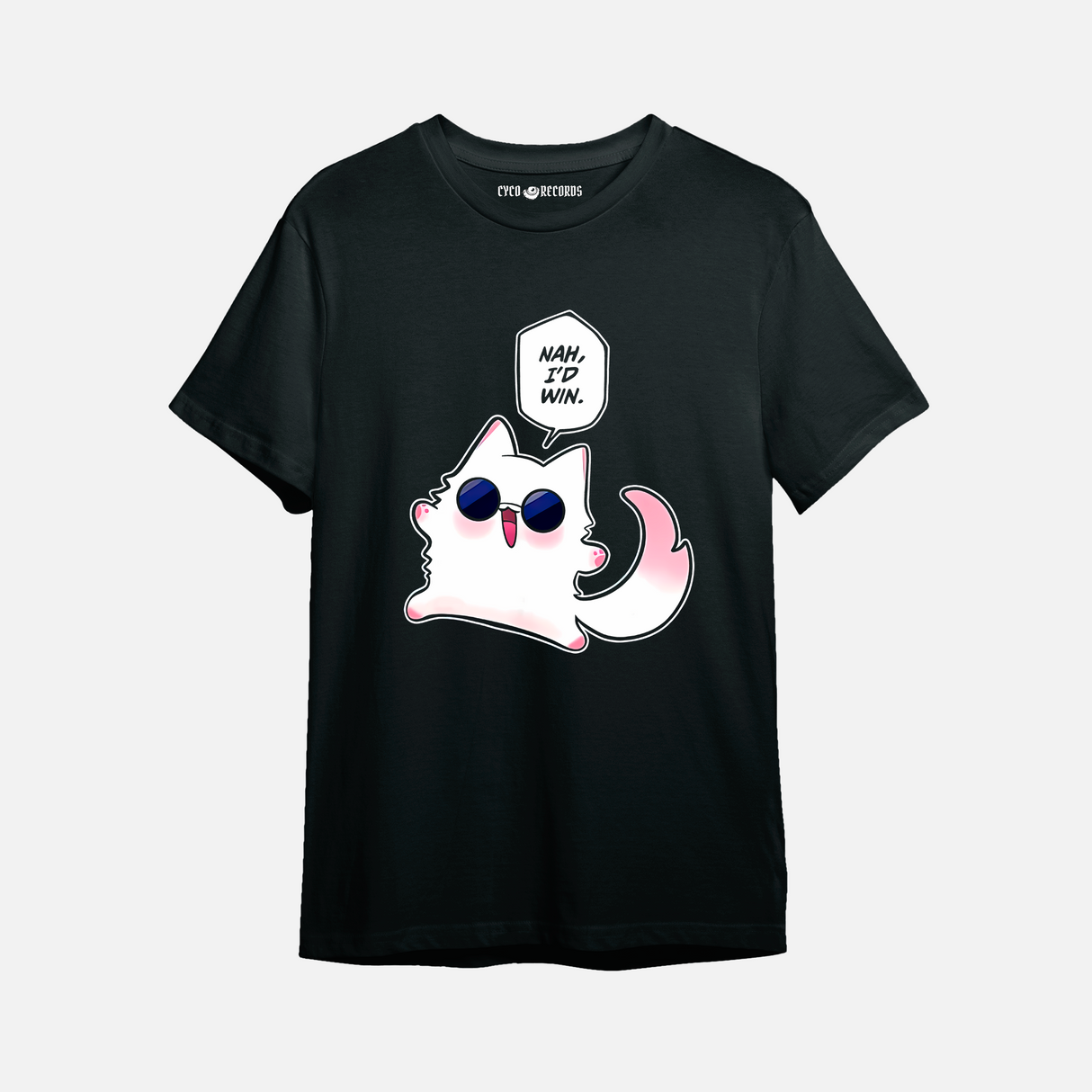 Meme - Gojo Cat - Polera