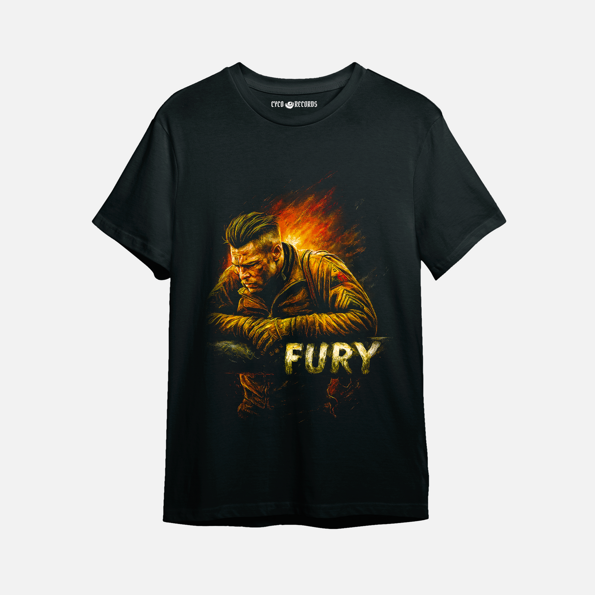 Pelicula - Fury Brad Pitt - Polera