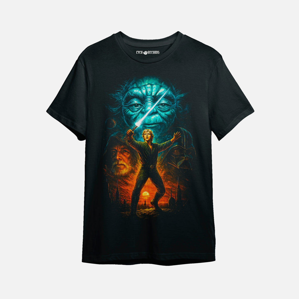 Pelicula - Star wars - Luke Mentors - Polera