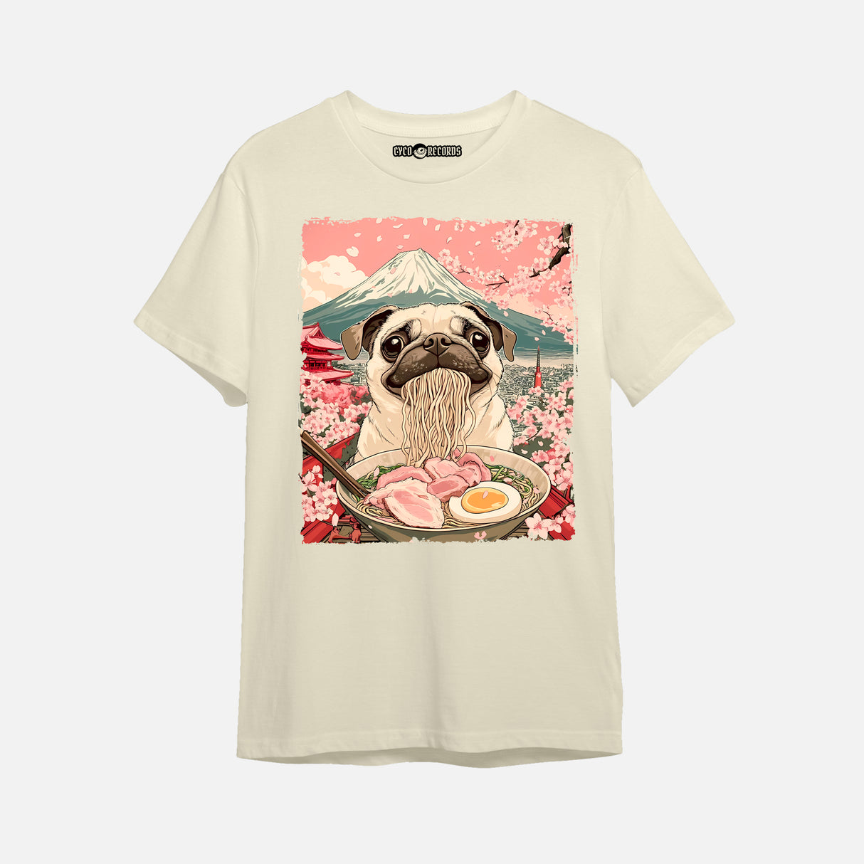 Pug Ramen - Perros - Polera