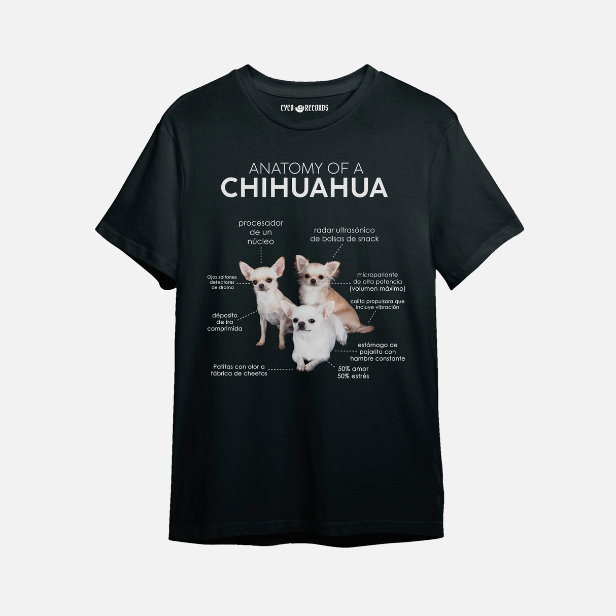 Anatomy of a Chihuahua - Polera