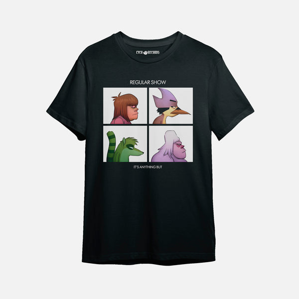 Regular Show - Gorillaz Portada - Polera