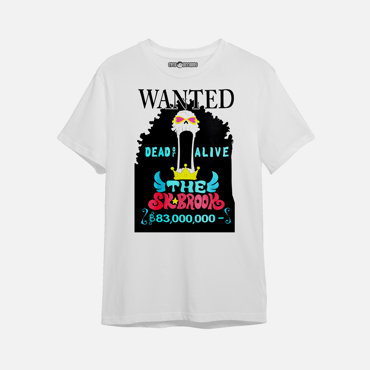 One Piece - Brook Wanted - Polera