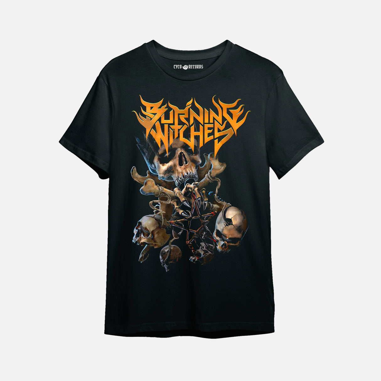 Burning Witches - Skull King- Polera