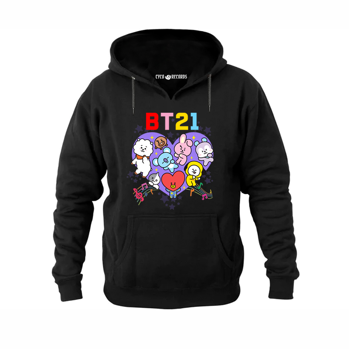 BTS - BT21 - Poleron Canguro