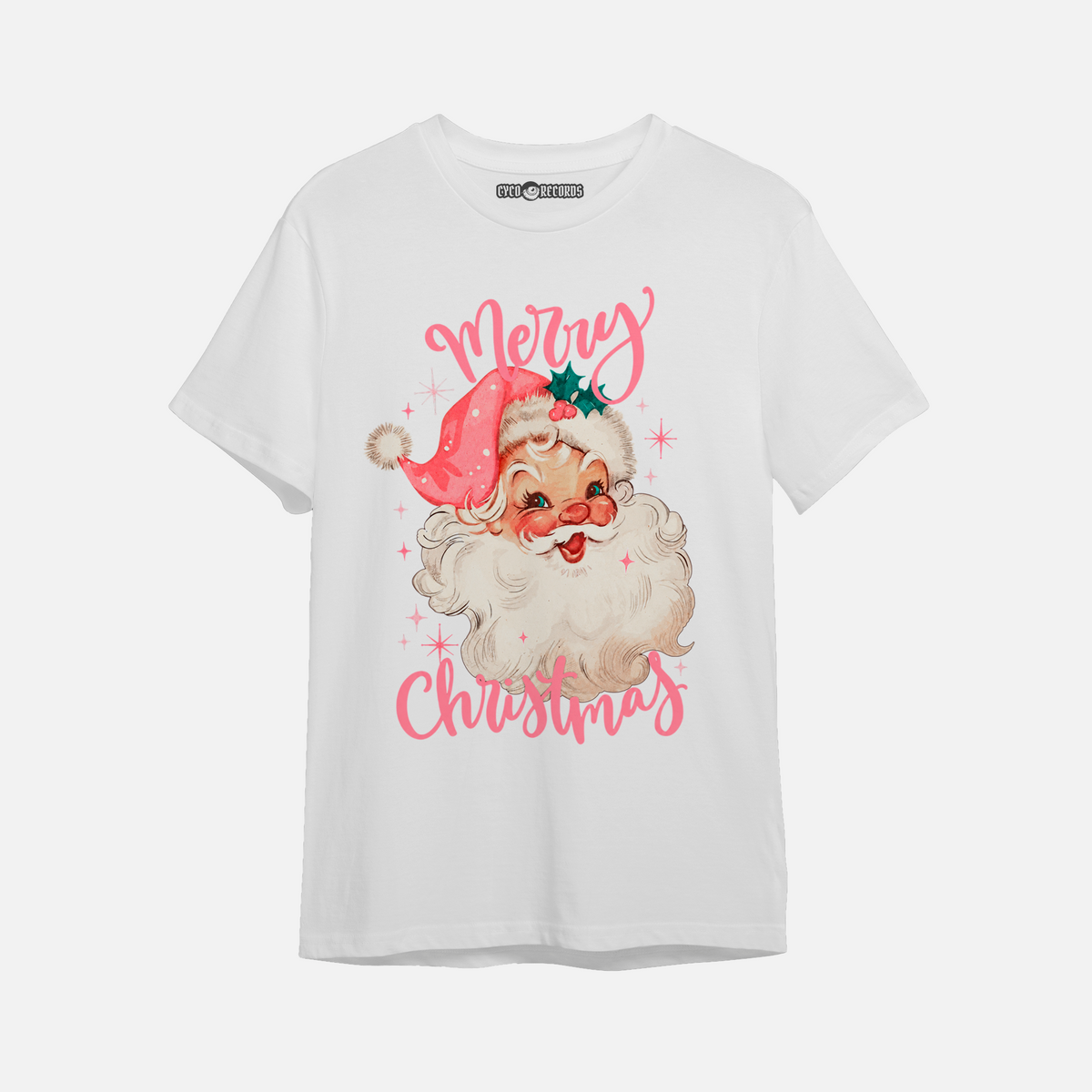 Navidad - Pink Santa - Polera