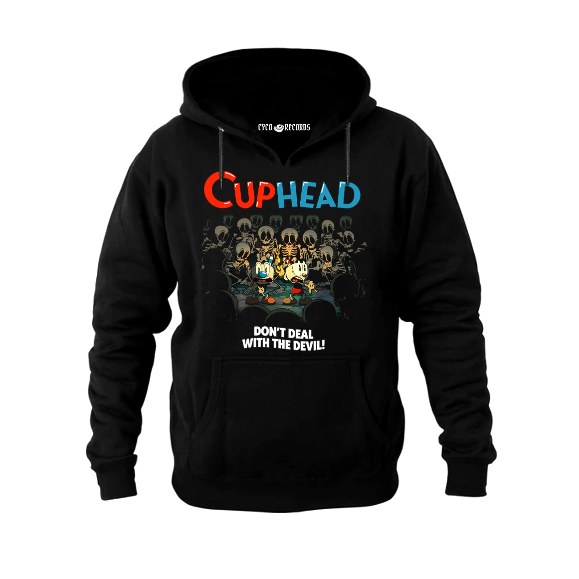 Cuphead - Skulls - Poleron Canguro