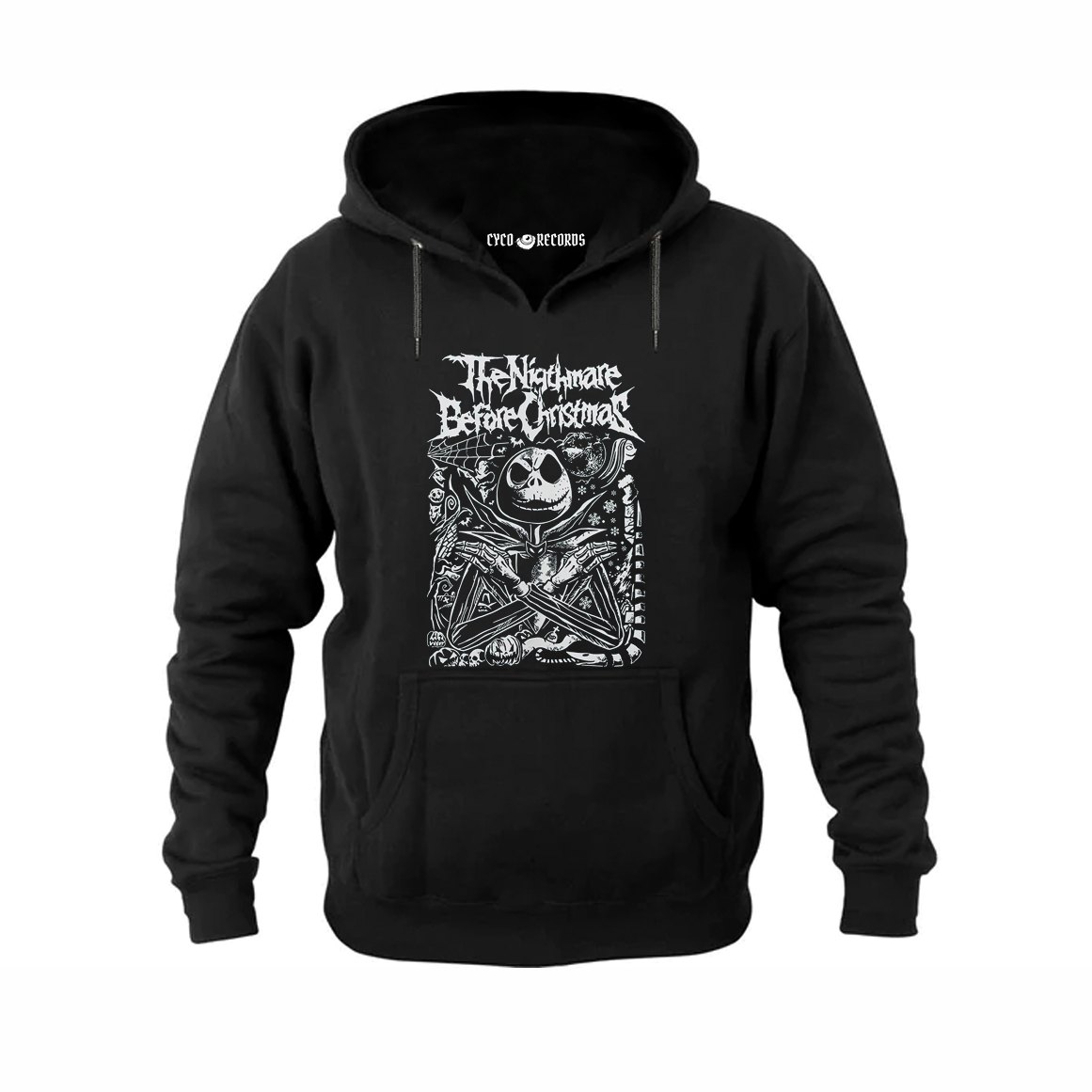 Nightmare Before Christmas - Jack Metal - Poleron Canguro