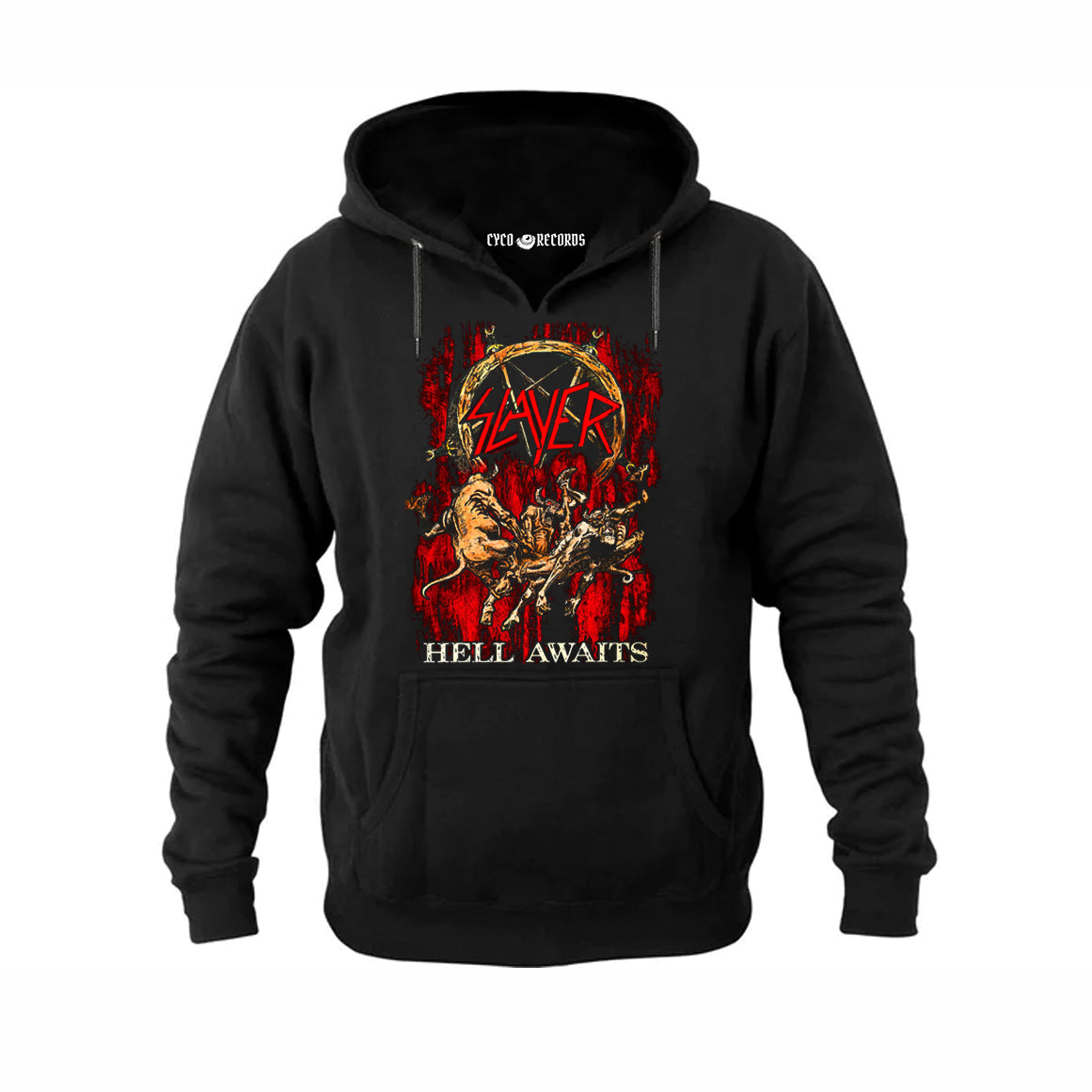 Slayer - hell awaits - Poleron Canguro