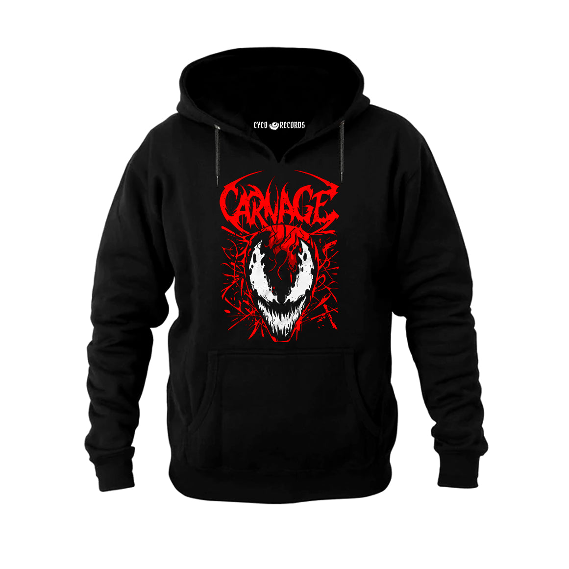 Spiderman - Carnage Metal - Poleron Canguro