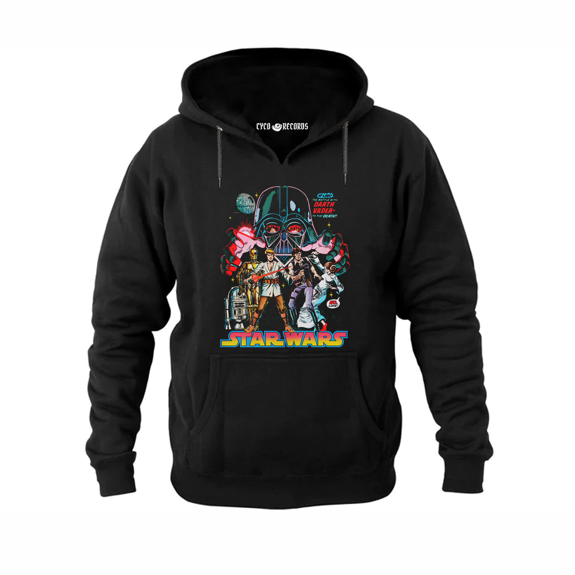 Star Wars - Personajes Vintage - Poleron Canguro