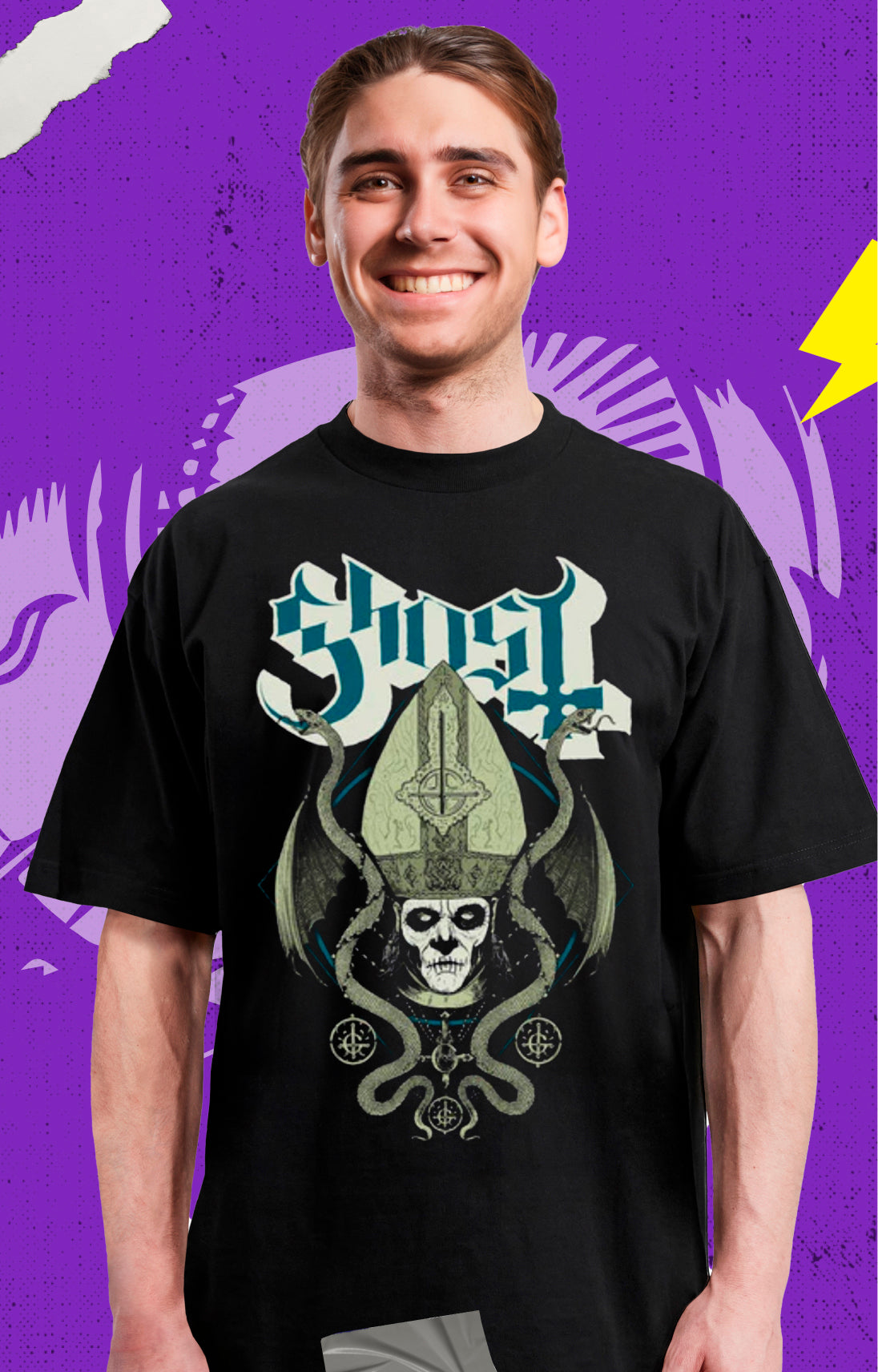 Camiseta Sin Mangas Ghost – Papa 2 Vice (Merchandise Oficial)