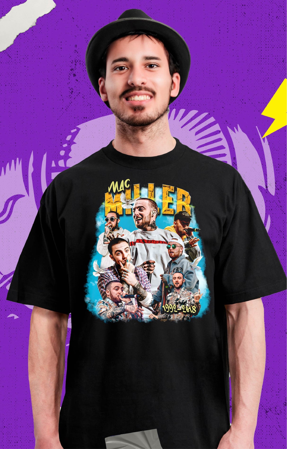 Mac Miller - Cantante - Polera