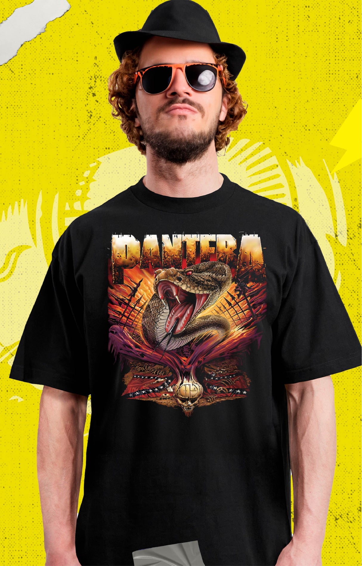 Pantera - Rattlesnake - Polera