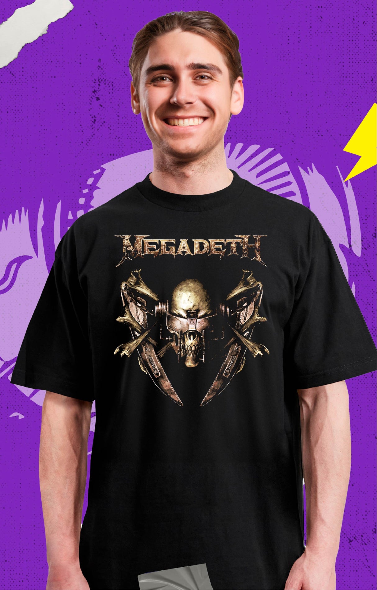 Megadeth - Skull - Polera