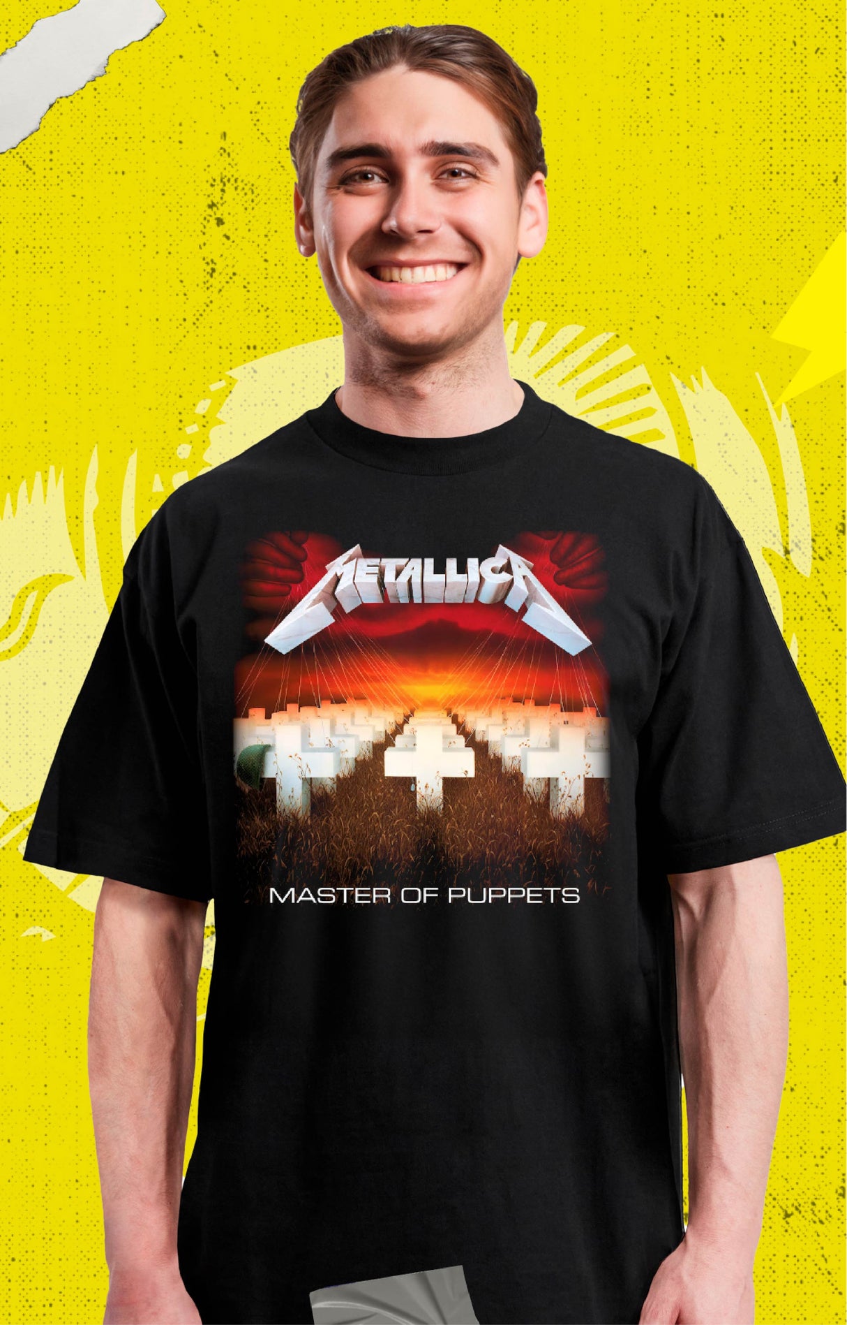 Metallica - Master Of Puppets - Polera