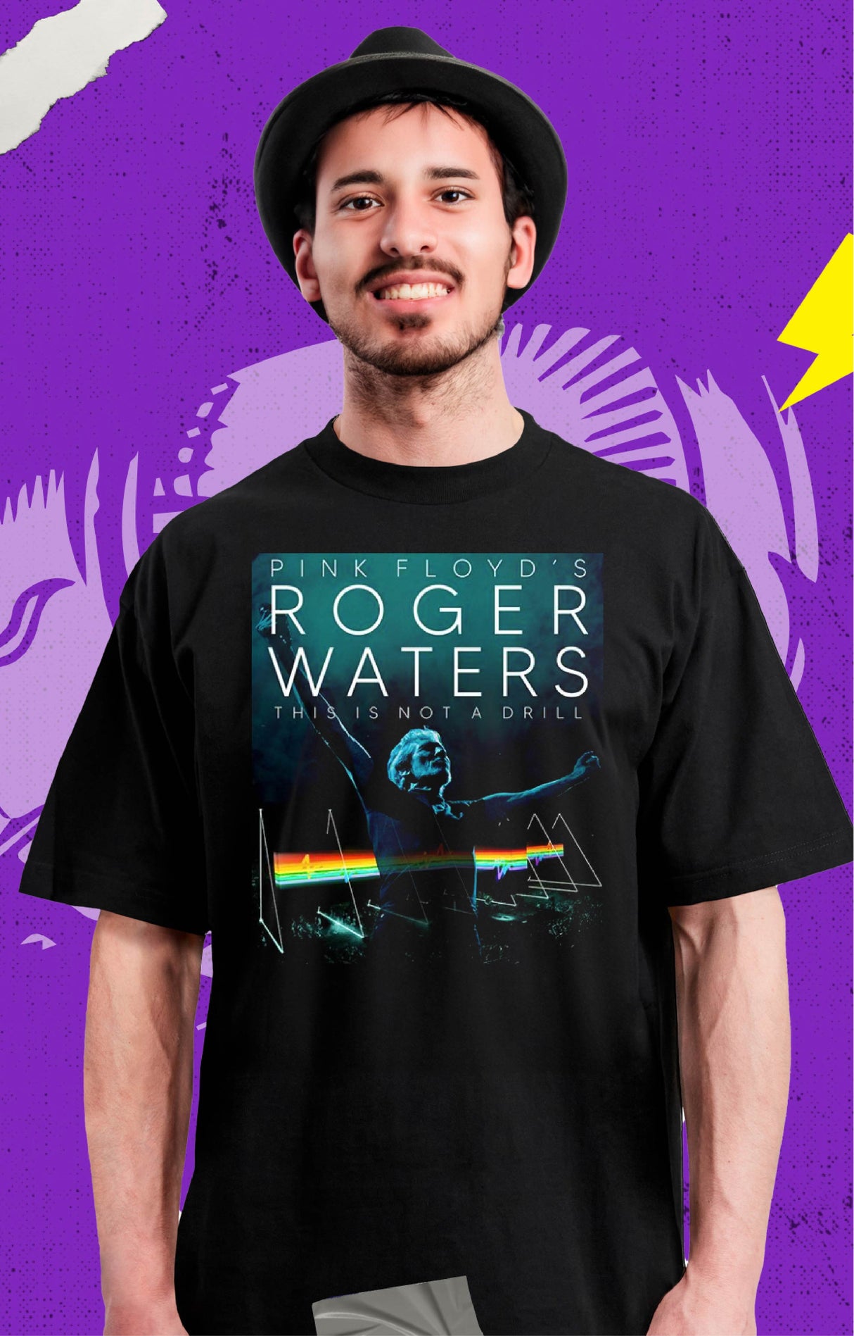 Roger Waters - Pink Floyd this is not a drill - Polera