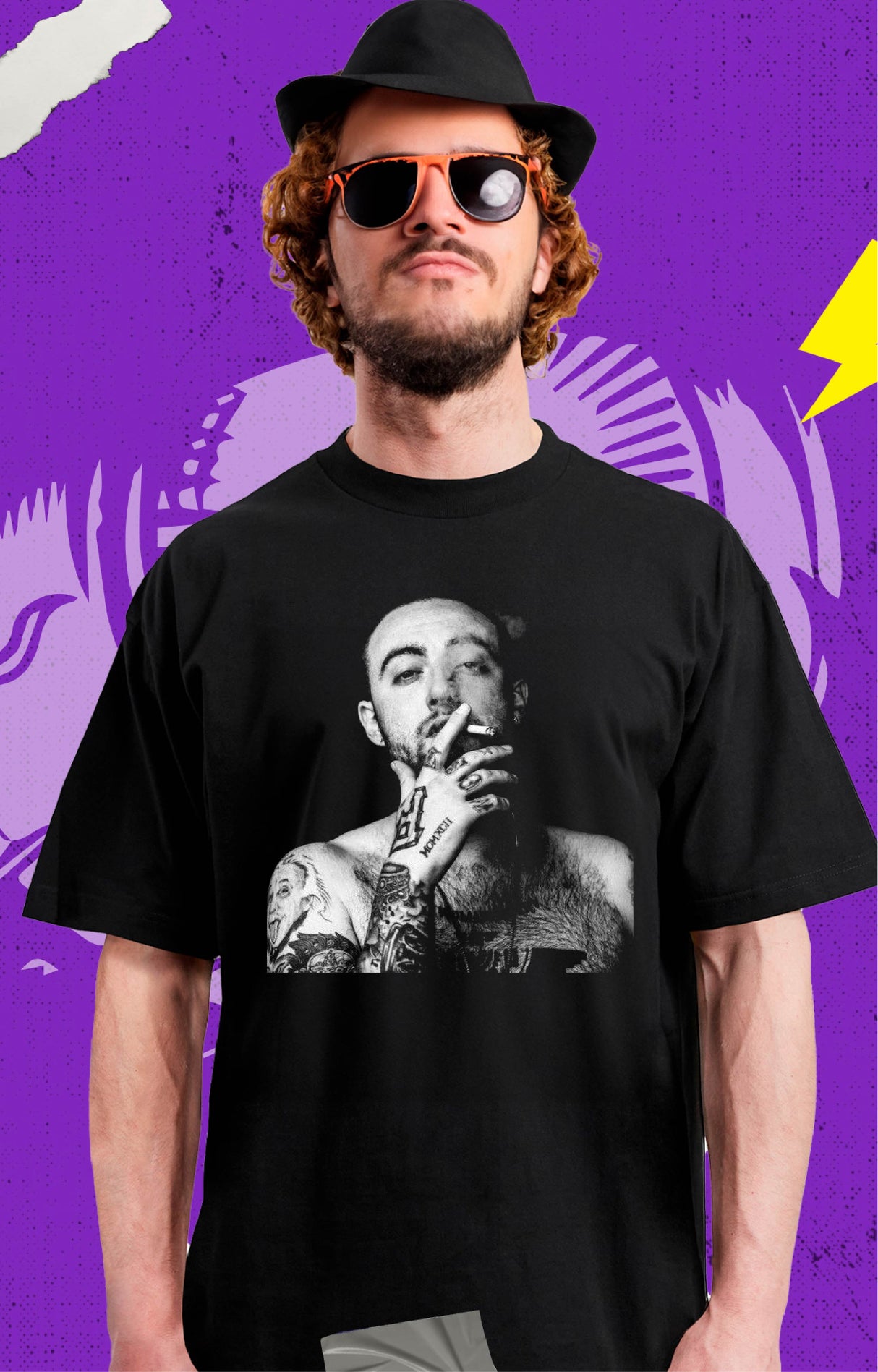 Mac Miller - Polera Serigrafia - Polera