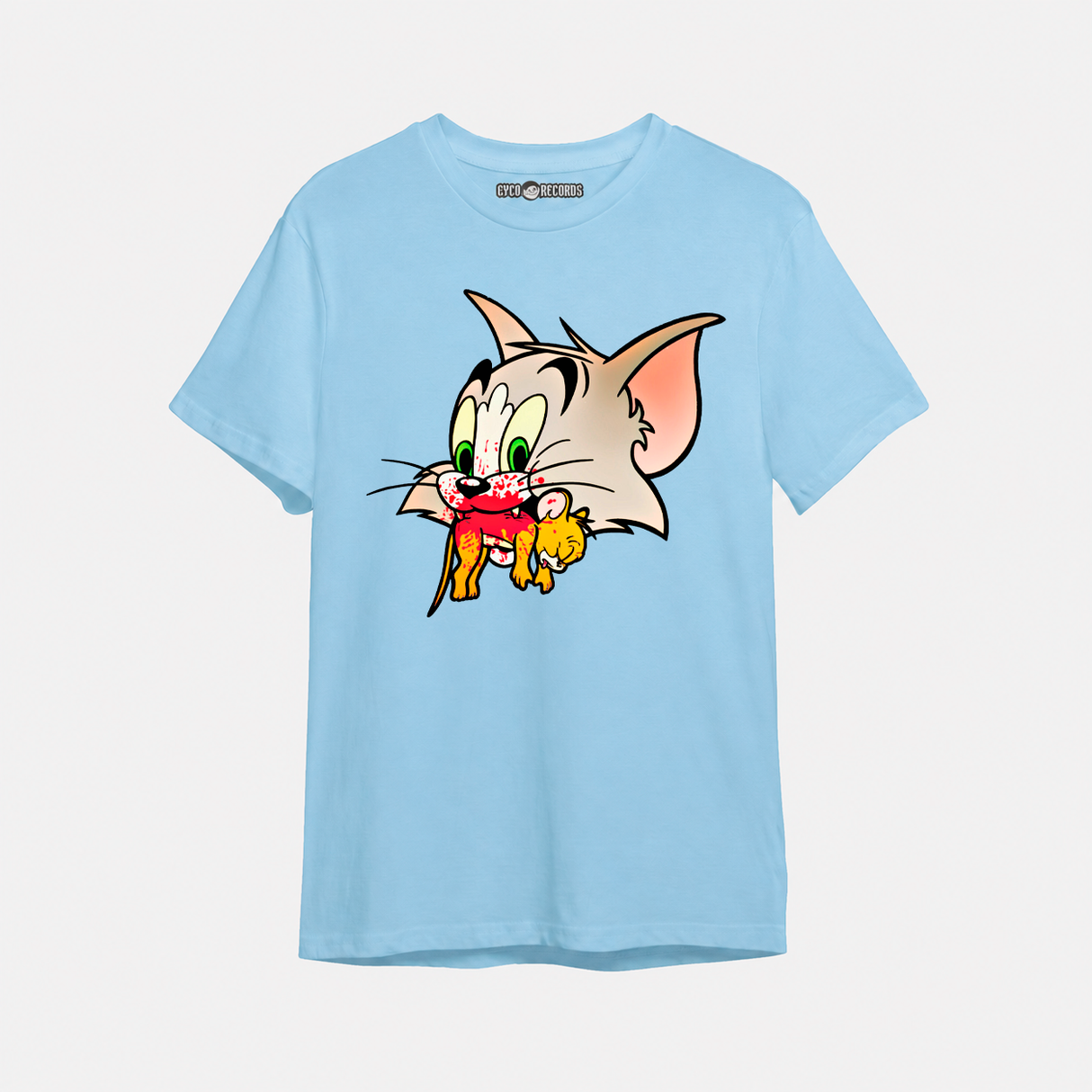 Tom Y Jerry - Celeste - Polera