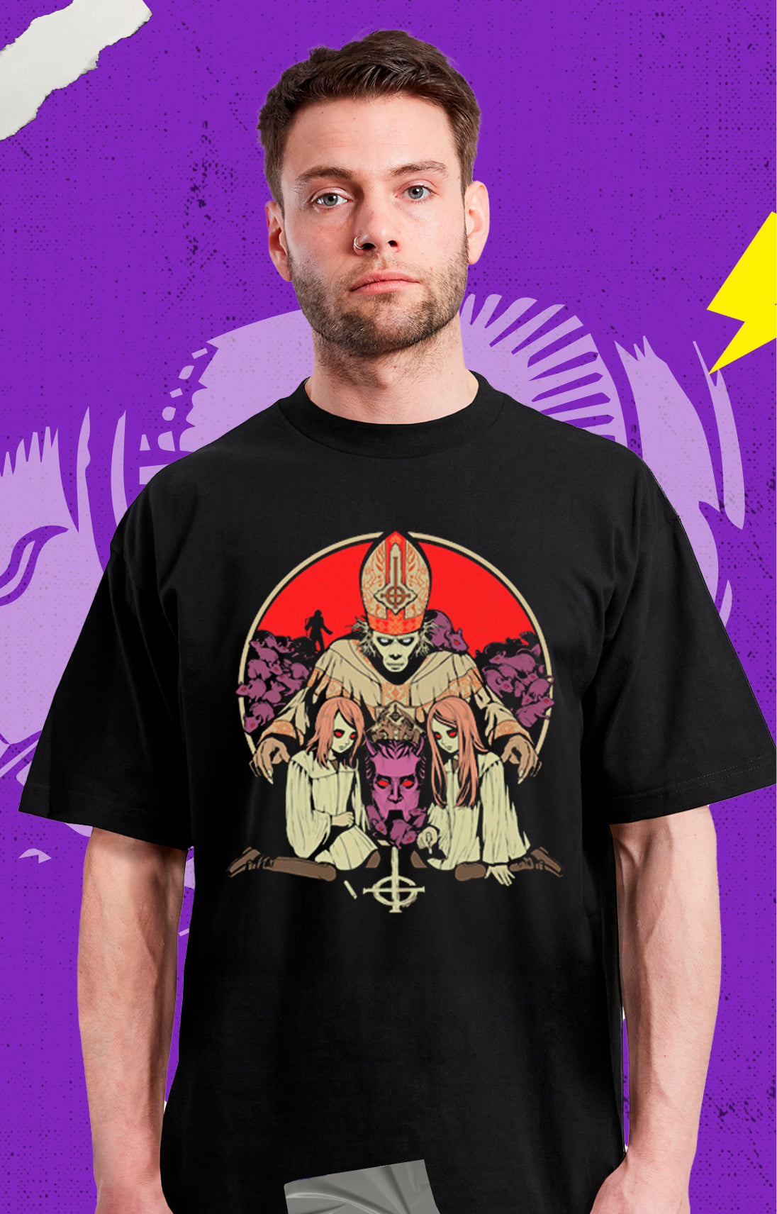 Ghost - Pope Twins - Polera