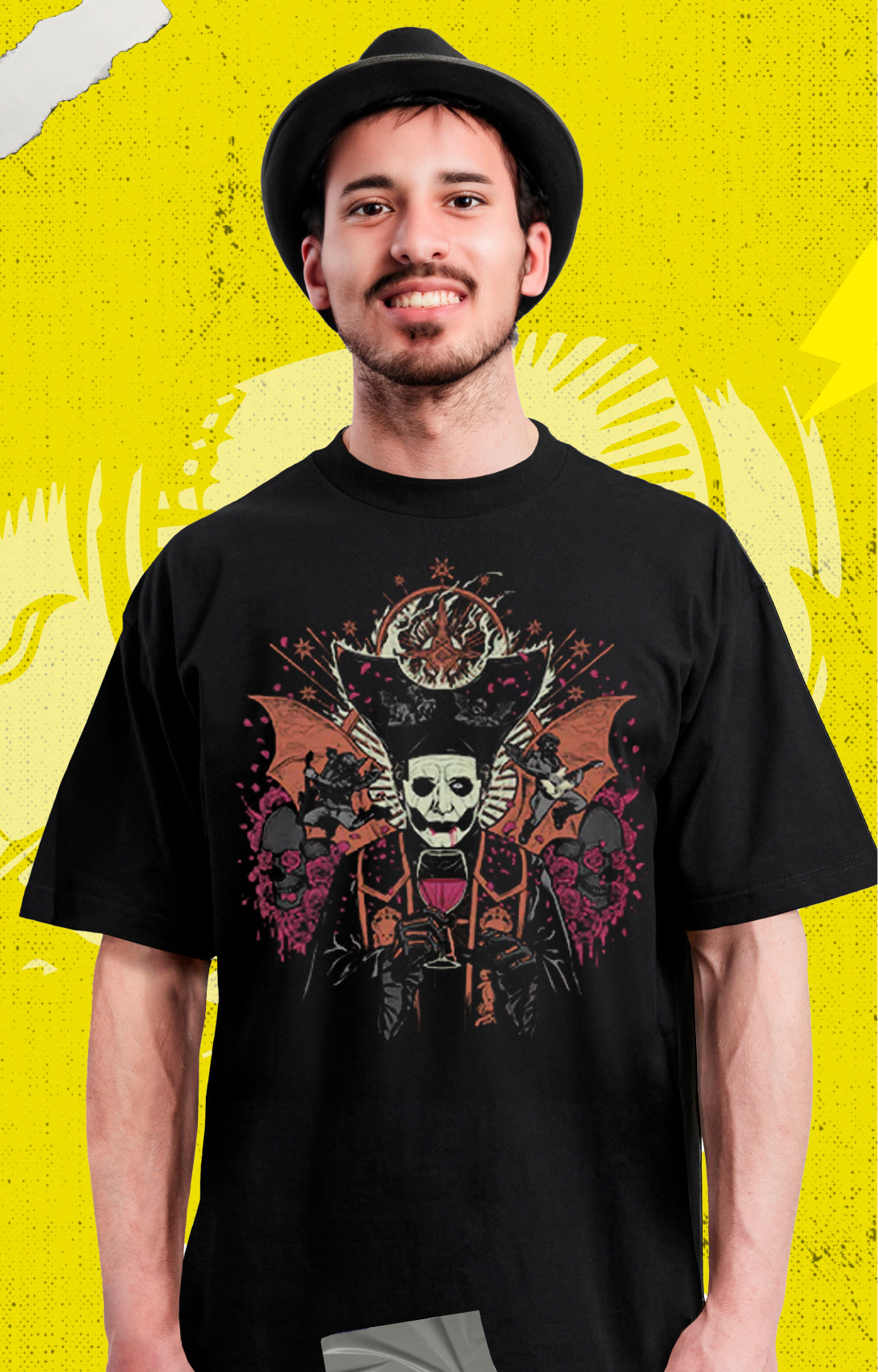 Ghost - Pope Wine - Polera