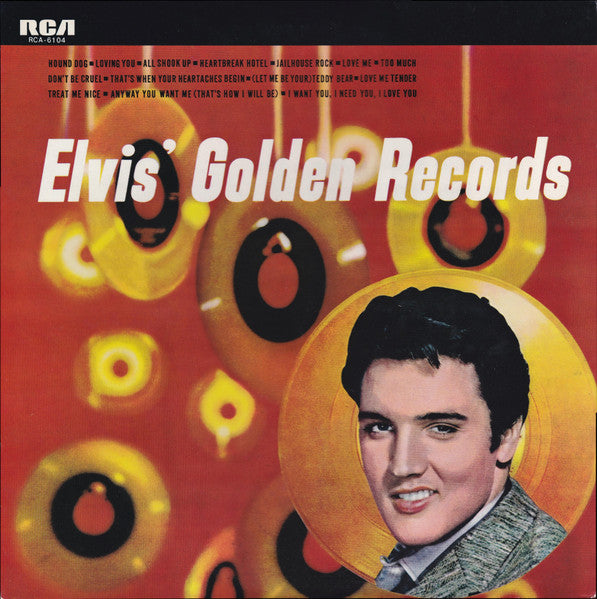 Elvis Presley – Elvis' Golden Records - Vinilo Japones (Sin Obi)