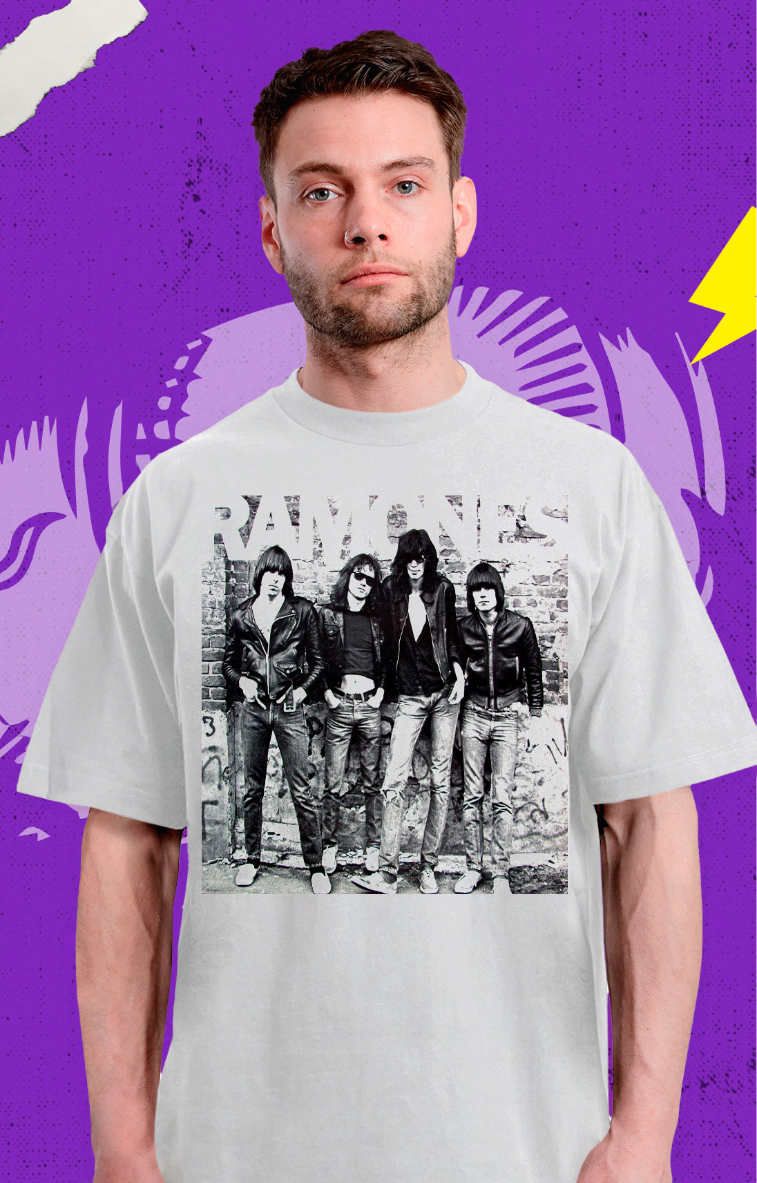Ramones - Hadrcore Punk - Polera