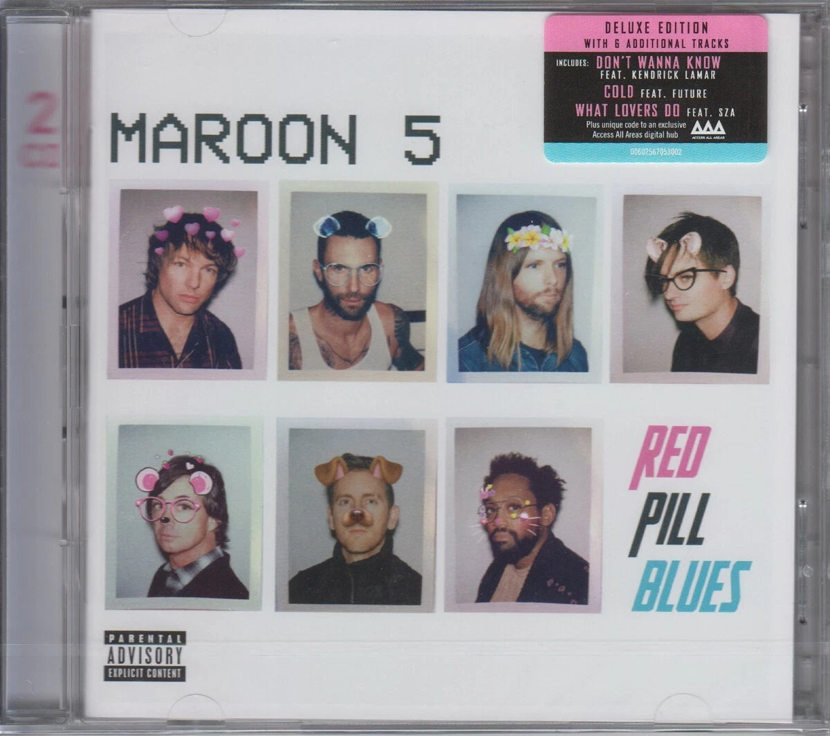 Maroon 5 – Red Pill Blues - CD