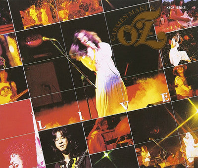 Carmen Maki & Oz – Carmen Maki & Oz Live - VINILO JAPONES